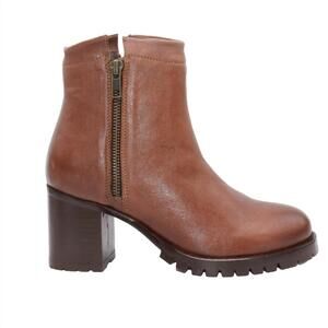 NEW ERIC MICHAEL women's jocelyn ankle bootie in brown